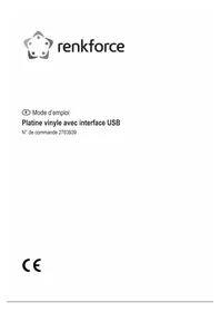 Notice Renkforce RF-TURBD-010 Platine_disque