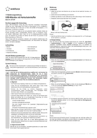 Notice Renkforce RF-MIC-510 Microphone