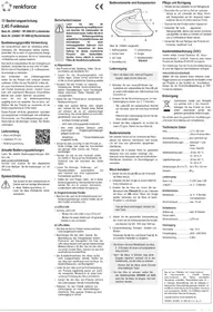 Notice Renkforce RF-WM-322 Souris