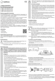 Notice Renkforce CL-200RT Haut-parleur