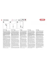 Notice ABUS NESSA JC5100A Produits bébés