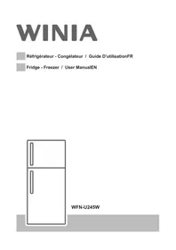 Notice WINIA WFN-U245W Réfrigérateur