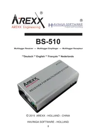 Notice AREXX BS-510 équipements de mesure