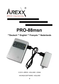 Notice AREXX PRO-88MSN équipements de mesure
