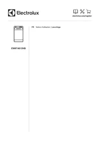 Notice ELECTROLUX EW6T4612HB Lave-linge