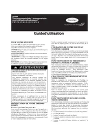Notice CARRIER INFINITY 25VNA0 Pompe à chaleur