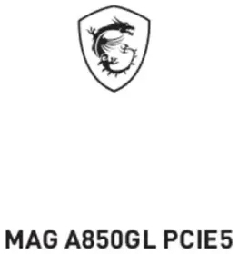 Notice MSI MAG A650GL Alimentation (PC)