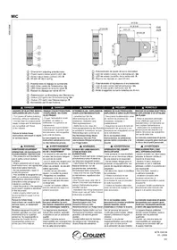 Notice Crouzet MIC Non catégorisé