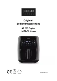 Notice CASO AF 660 DUPLEX Four