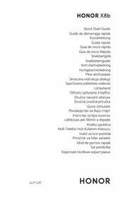 Notice HONOR X8B Smartphone