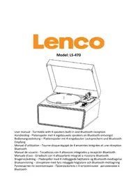 Notice LENCO LS-470 Platine_disque