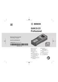 Notice BOSCH GLM 25-23 PROFESSIONAL Télémètre