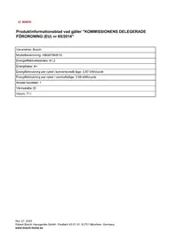 Notice BOSCH HBG978NB1S Four encastrable