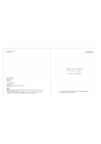 Notice EDIFIER R101BT Haut-parleur