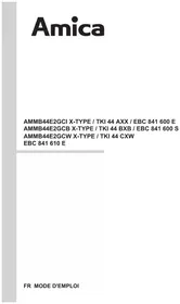 Notice AMICA AMMB44E2GCIX Four à micro-ondes