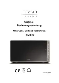 Notice CASO CERAMIC CHEF HCMG 25 Four