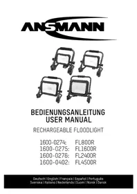 Notice ANSMANN FL2400R Éclairage
