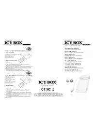 Notice Icy Box IB-AC703-U3 Disque dur externe