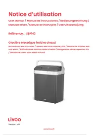 Notice LIVOO SEP143 Frigo