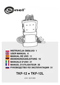 Notice Sonel TKF-12 Multimetr