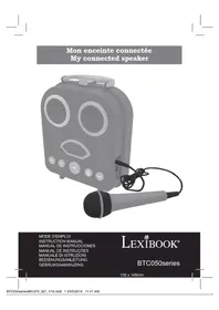Notice LEXIBOOK BTC050 Enceinte bluetooth