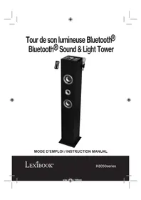 Notice LEXIBOOK K8050 Enceinte bluetooth