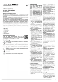 Notice BASETECH BT-3020 Batterie portable