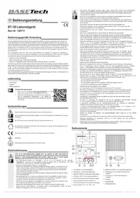 Notice BASETECH BT-155 Chargeur de batterie