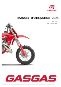 Notice GasGas MC 50 (2024) Moto