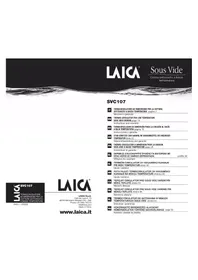 Notice LAICA SVC107L Non catégorisé