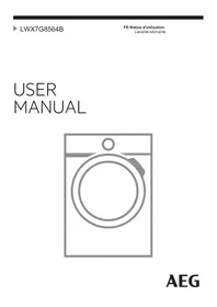 Notice AEG LWX7G8564B Lave-linge