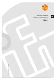 Notice IFM TM4599 Contrôleur de température