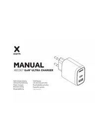 Notice Xtorm XEC067 Chargeur téléphone portable