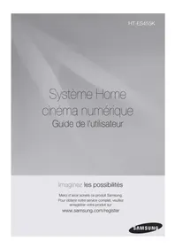 Notice SAMSUNG HT-ES455K Système home cinéma