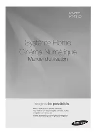 Notice SAMSUNG HT-TZ122 Système home cinéma