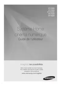 Notice SAMSUNG HT-F450K Système home cinéma
