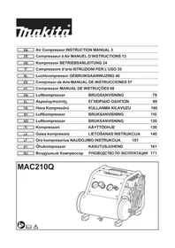 Notice MAKITA MAC210Q Agrafeuse électrique