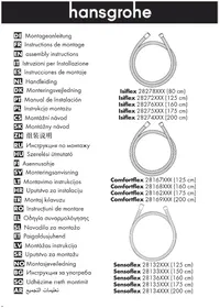 Notice Hansgrohe ISIFLEX 28276020 Non catégorisé