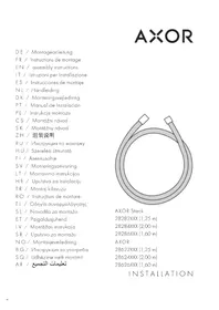 Notice Hansgrohe AXOR 28624330 Système de douche