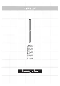 Notice Hansgrohe 95665000 Système de douche