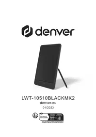 Notice DENVER LWT-10510BMK2 Tablette graphique