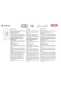 Notice ABUS JC8730 EMIL Non catégorisé