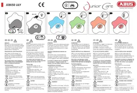 Notice ABUS JC8650 LILY Moniteurs pour bébé