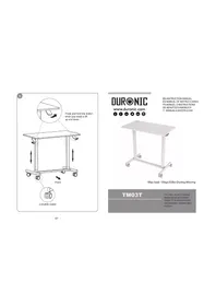 Notice Duronic TM03T Destructeur de document