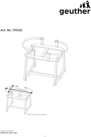 Notice Geuther MOSES Lit bébé