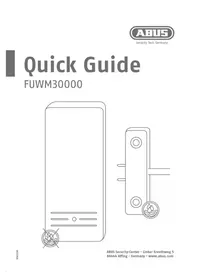 Notice ABUS FUWM30000 Détecteur de fumée