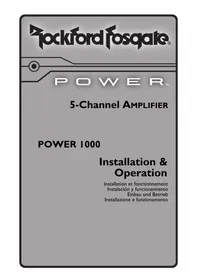 Notice Rockford Fosgate PUNCH 45 Non catégorisé