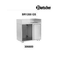 Notice BARTSCHER BR1200 GS Lavabo