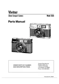 Notice VIVITAR 35CA Non catégorisé