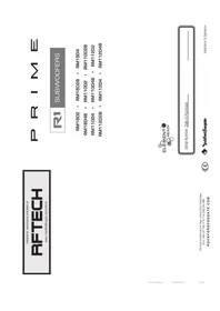 Notice Rockford Fosgate PRIME RM112D2B Caisson de basses